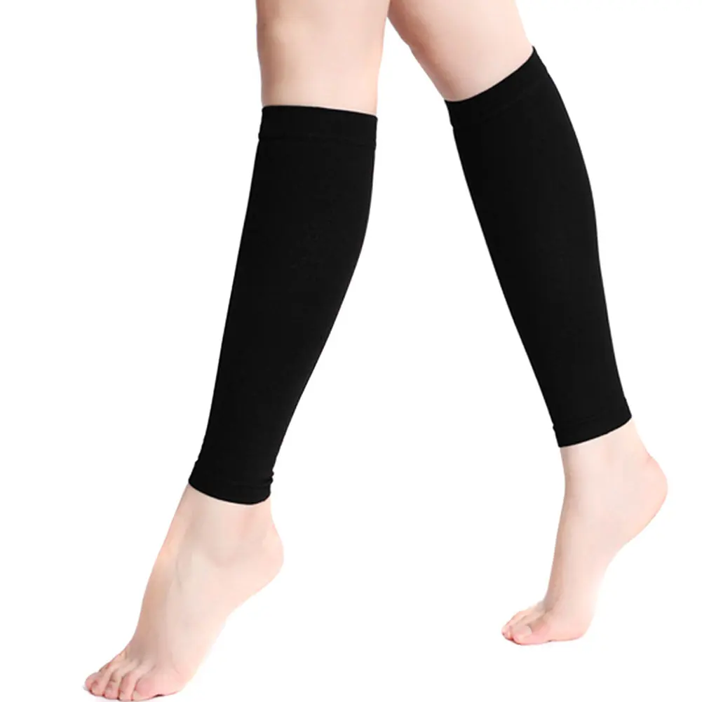 Buy 1 Pair Elastic Solid Color Lower Leg Pressure Sock