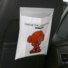 3 шт./упак. автомобильный Органайзер сумка для хранения для туалета авто аксессуары Автоматическая спинка для сиденья подвесная корзина для мусора автомобильный мусорный пакет водонепроницаемый