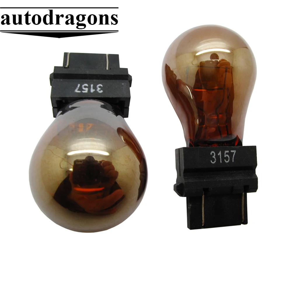 

10 pcs high quality PY21W S25 BAU15s 3157 4157 BAY15D Chrome Stealth Silver Amber White Light Bulbs Indicator lamp