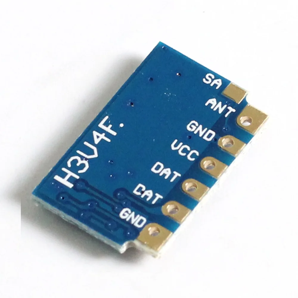 Мини беспроводной модуль приемника H3V4F 3 в 433 МГц ASK 433 МГц модуль для беспроводного переключателя беспроводной дверной звонок охранной сигнализации 10 шт./лот