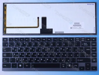 

New Russia Black with backlit keyboard for TOSHIBA U800 U900 U845 Service Laptop keyboard