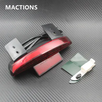 

Motorcycle Chopped Red Lens Turn Signal Rear Brake Tail Light Red For Harley Iron 883 XL883N XL1200N