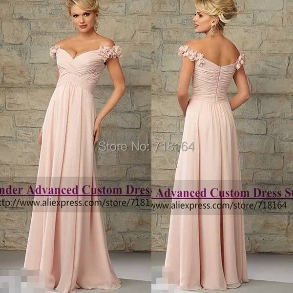 Latest design chiffon long coral colored font b bridesmaid b font font b dresses b font