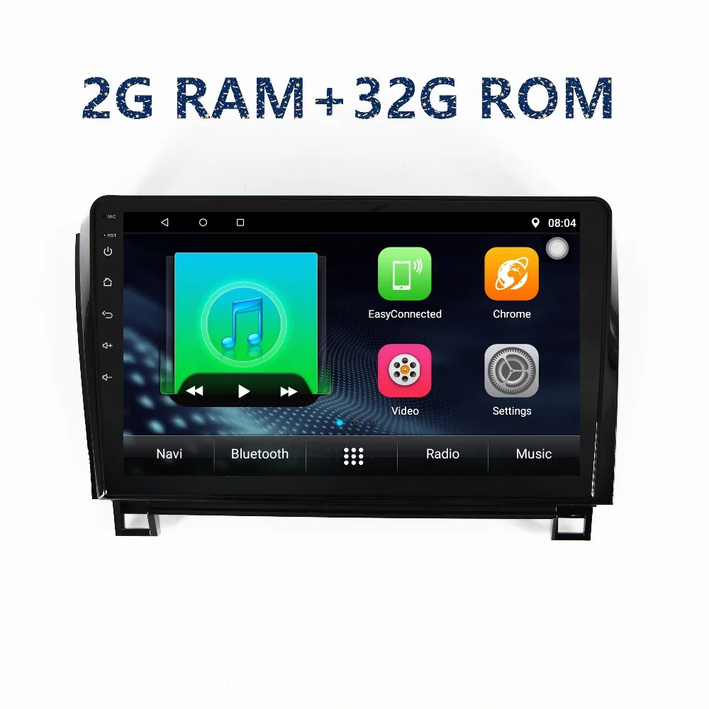 

10inch Autoradio Android car navigation Multimedia Player for toyota Tundra sequoia 2007-2013 with radio BT stereo WIFI