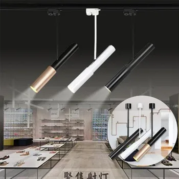 

High Qaulity Zoom Dimmable LED Track Light LED Downlight 10W COB CREE LED Ceiling Lamp Spotlight Orbit Lighting AC85-265V