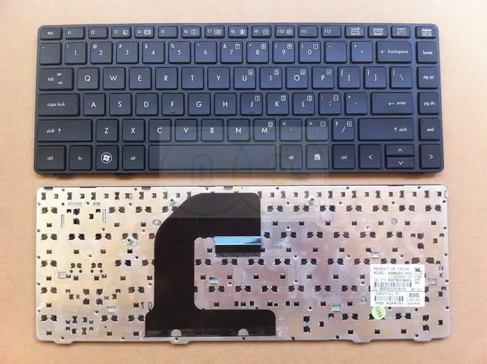 Новая Оригинальная клавиатура для HP ProBook 6470b 6475b US с рамкой без указания ручки