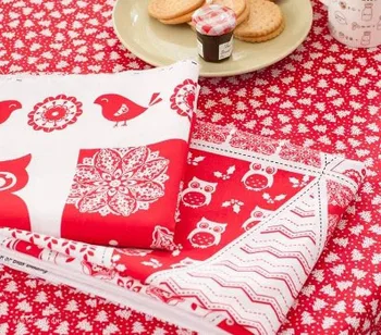 

Free shipping 100% cotton Christmas banner fabric 90*110cm 30different falg designs christmas design fabric