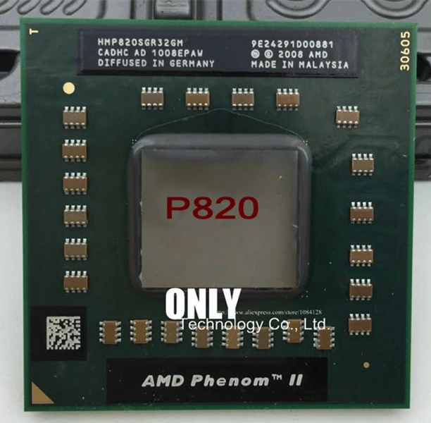 AMD Phenom P820 HMP820SGR32GM Процессор 1,8 ГГц разъем S1 трехъядерный ноутбук процессор