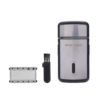 

USB Rechargeable Electric Shaver Men Stainless Steel Single Blade Razor Reciprocating Shaving Machine Men Beard Trimmer Razors