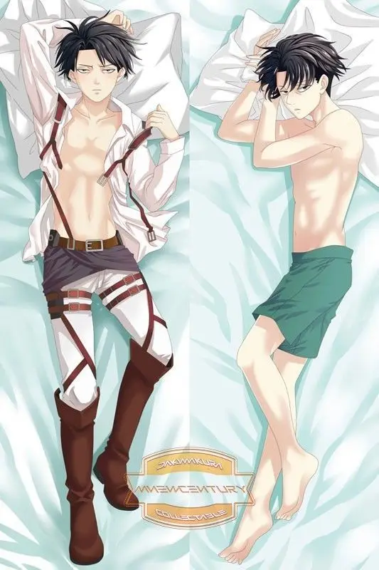 

Attack on Titan Levi Rivaill Dakimakura Hugging Body Pillow case NEW8002