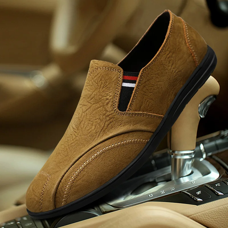 

Good Quality Handmade Men Shoes Genuine Leather Mens Loafers Luxury Shoes Men Designer Sneakers for Men Big Size Casual Shoes
