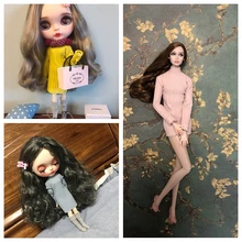 1 шт. Blyth кукла длинный свитер Одежда для Blyth, Pullip, barbi, azone, Kurhn, FR 1/6 30 см куклы аксессуары 5 цветов