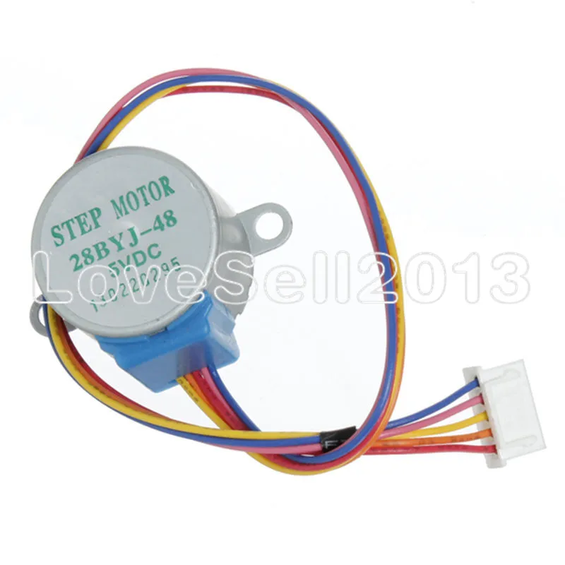 ULN2003 5V 4 phase 5 wire Stepper Motor Gear Motor 28BYJ 48 5V,Micro Mini Electric Step Motor for PIC 51 AVR|Replacement Parts & Accessories| - AliExpress