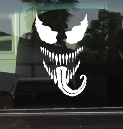 

VENOM (SPIDERMAN) VINYL STICKER 17.5x11.25cm