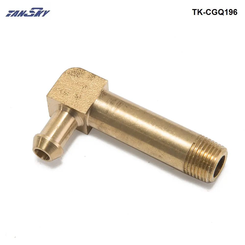 Латунный усилитель для шланга турбокомпрессора 45 мм фитинг Garrett T2 T25 T3 Turbo 1/8