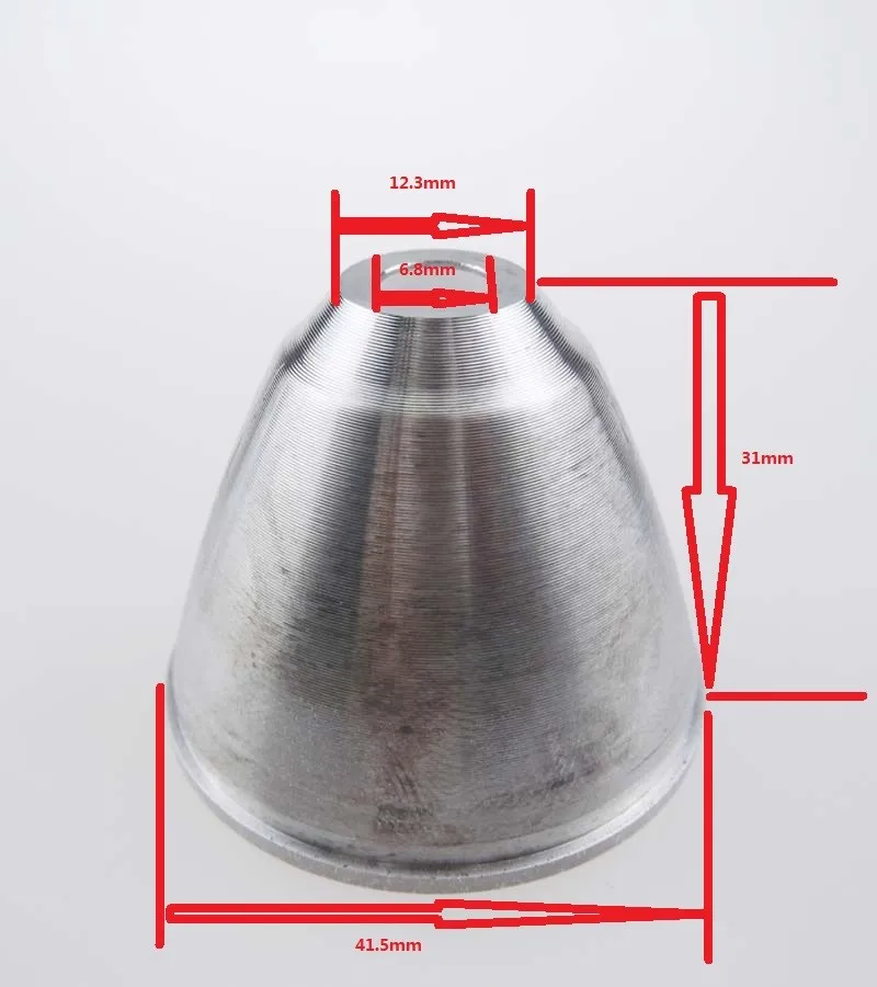 41,5x31x6,8 мм Алюминий сплав отражатель SMO для C8 фонарик