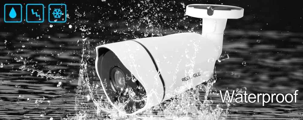 REDEAGLE металлический корпус 1080 P 2MP AHD камера HD CCTV наружные водонепроницаемые цилиндрические камеры безопасности ночного видения Ультра низкое освещение