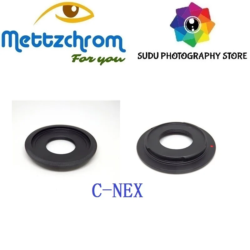 Mettzchrom C-NEX Adapter Ring for Sony E Camera 16mm C Mount Movie Film Lens to NEX A6000 A6500 A5000 | Электроника