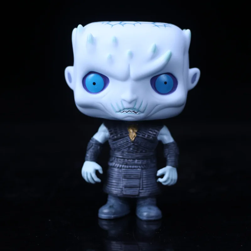 POP Game Of Thrones NIGHT KING Jon Snow Tyrion ICY VISERION Daenerys Rides Drogon Action Figure Collectible Model Toys decor