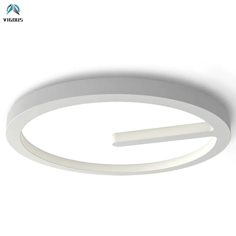 

Minimalism Round Metal Led Lustre Ceiling Lights Remote Control Dimmable Ceiling Lamp Bedroom Luminaria Led Lighting Fixtures