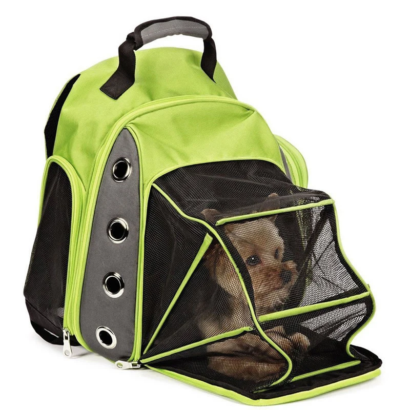new dog bag pet carrier dog backpack breathable foldable extend outdoor