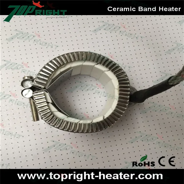

ID100x83mm 380V 1000W Ceramic Band Heater for Plastic Injection Machine