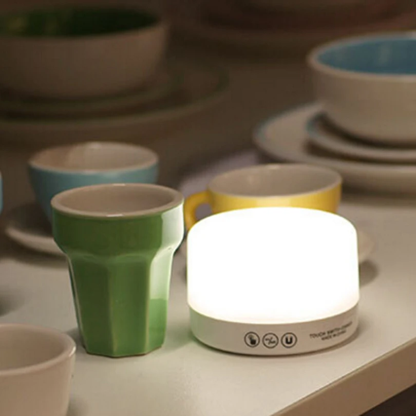 Controle de Toque Luzes de Cabeceira Ledgle Noite Luminaria Lâmpada Dimmable Lâmpadas Quarto Luz Recarregável Led Portátil Lampara 5 Dimmable lâmpadas Quarto Luzes de Cabeceira Luz