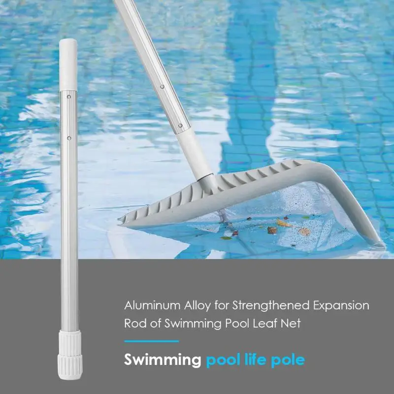 

Removable Aluminum Alloy Telescopic Rod for Swimming Pool Sewage Fishing Cleaning Net Stick Tool Set Garden Pool Accessories