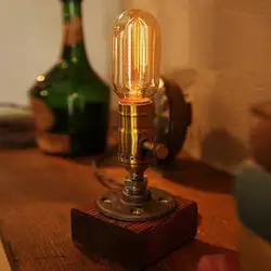 E27 ретро Edison лампы светодиодный светильник Ретро вольфрамовая нить накаливания лампы домашний декор подвесное освещение 220 В