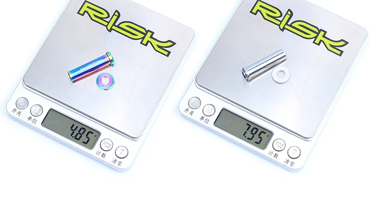 RISK M6 * 10/15/20/25/30/40 мм титановые винты суппортов для велосипеда Shimano 105/ULTEGRA/DURA ACE|brake