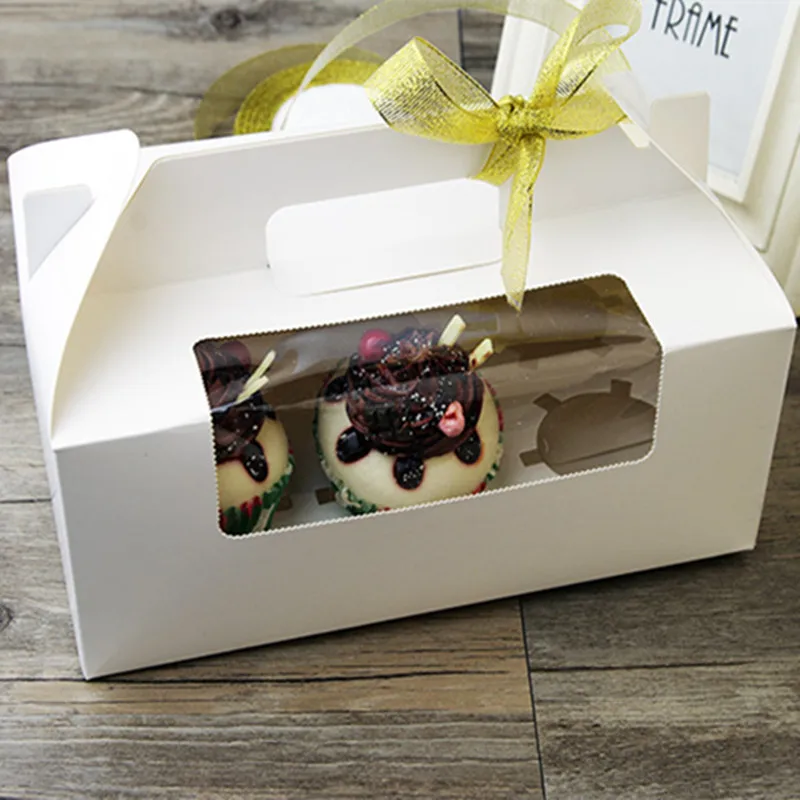 Portable Cake gift boxes 10pcs/lot Baking cake tools festival gift 7735