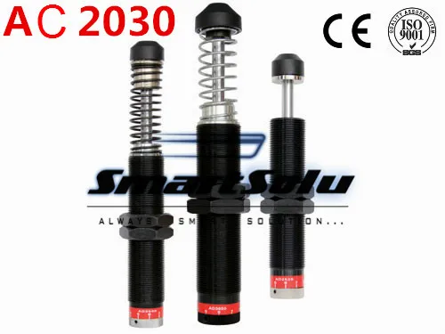 

free shipping 1pcs AC2030 M20x1.5 Pneumatic Hydraulic Shock Absorber Damper 30mm stroke