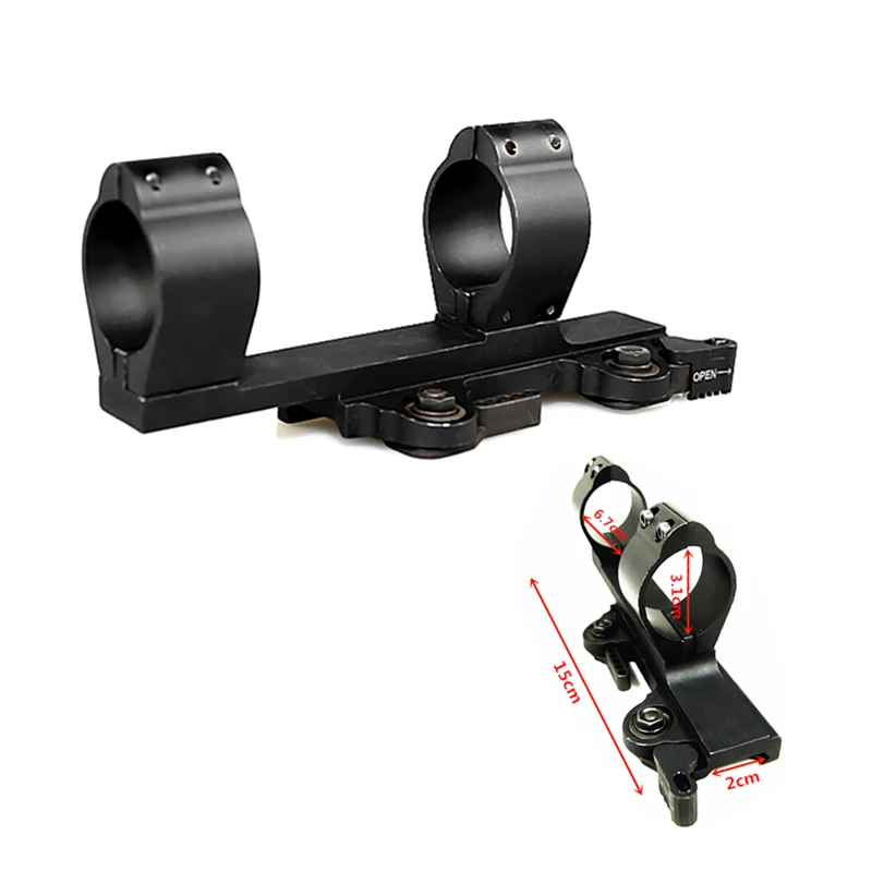 

tactical SPR 1.5 30mm tube diameter scope mount QD quick release scope mount for 20mm Picatinny rail