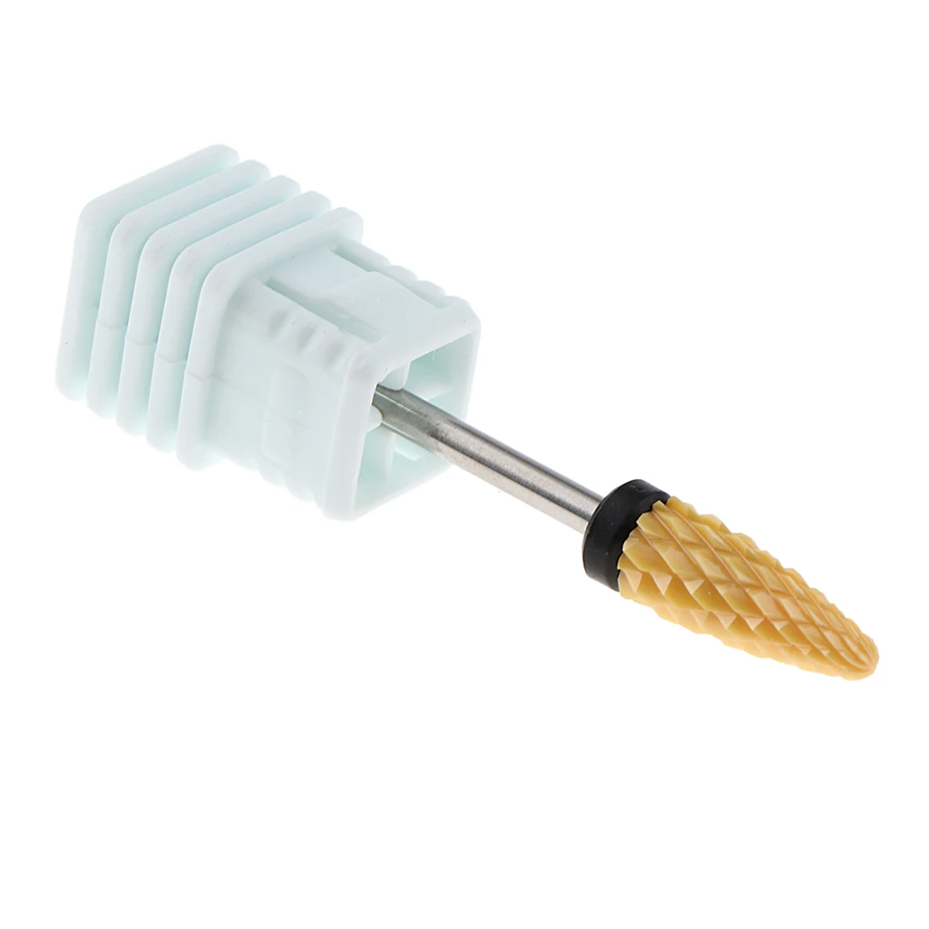 

Ceramic Nail Drill Bit Coarse Bullet Style Electric Nail File Manicure Tools