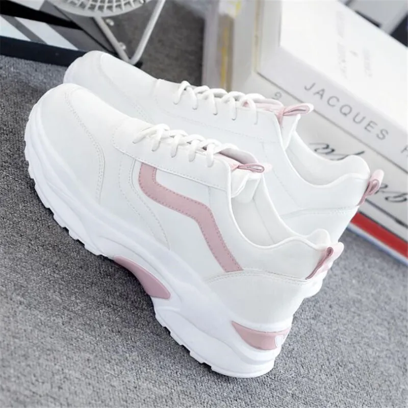 

New casual platform women's shoes spring and autumn women's fashion thick bottom shoes women sneakers shoes