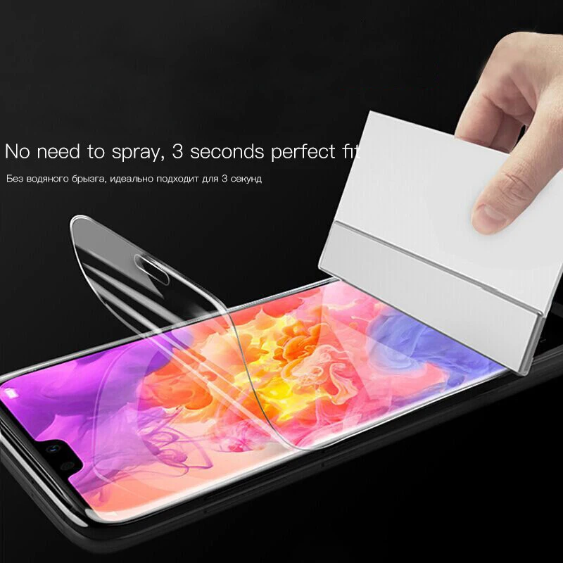 

5D Hydrogel Film For HUAWEI P10 P10 PlusP20 P20 Pro Screen Protector Film For HUAWEI Mate10 Mate 10 9 Pro Film Not Glass