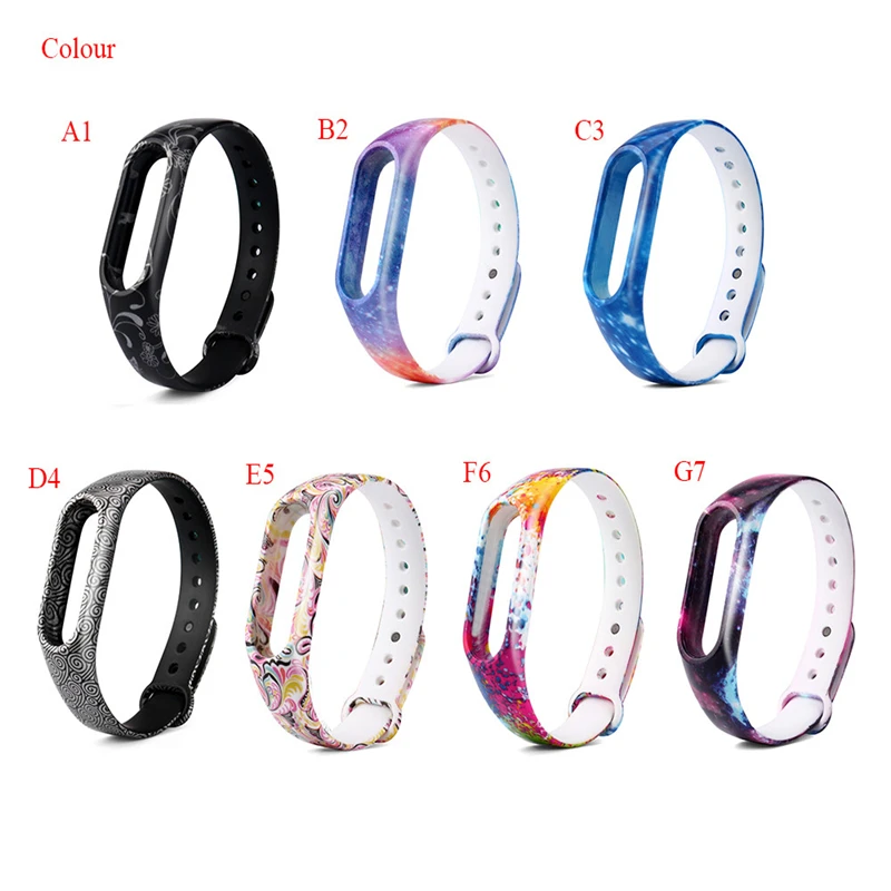 Ouhaobin 1 шт. замена Браслет из силикагеля ремешок фитнес braceletfor Xiaomi Mi Band 2 браслет