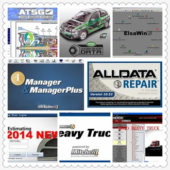 

10.53v Alldata Software Mit//chell OD5 Vivid Workshop data atsg all data Auto Repair Diagnostic Softwares 49 in 1TB HDD Hot