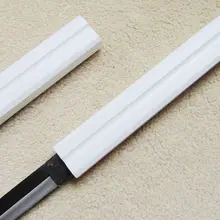 S1606 Наруто Саске Кусанаги нет TSURUGI центр паз меч сплошной белый 40"