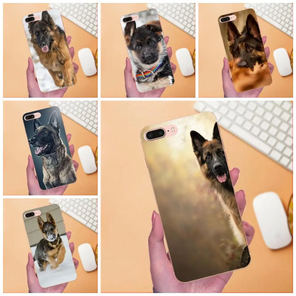 Тонкий чехол с цитатой для Huawei P8 P9 P10 P20 P30 Mate 7 8 9 10 20 Lite Plus Pro 2017 немецкая овчарка