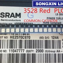 LSE6SF-V2BA-1-1 LS E6SF-V2BA-1-1 OSRAM 3528 красный PLCC-4 общий катод супер яркий светодиодный задний фонарь SMD