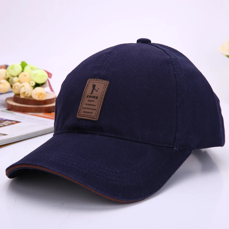 Long Keeper Brand Design algodón gorra de béisbol ocio sólidos simples del SnapBack sombreros para los hombres bone casquette DE MARQUE gorras beisbol