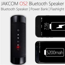 Bluetooth динамик JAKCOM OS2 Открытый водонепроницаемый мобильный телефон мощный фонарик Беспроводная Портативная колонка с сабвуфером подставка для велосипеда