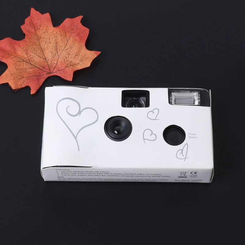 New Film Camera 36 Photos Power Flash HD Single Use One Time Disposable Film Camera Party Gift hot