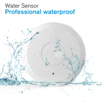

SmartYIBA Z-wave Plus Flood Water Leak Alarm Sensor Water Leakage Sensor Detector Alarm Home Automation System APP Control