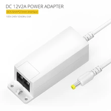 ATFMI 12V 2A AC 100V-240V Converter Adapter DC 12V 2A 2000mA Power Supply EU UK AU US Plug 5.5mm x 2.1mm for CCTV IP Camera