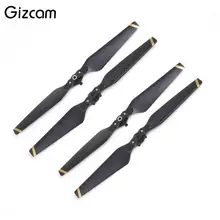 Gizcam 4pcs/set 8330F Folding Propellers Blades Roto Quick Release Wing Fly for DJI Mavic Pro Drone Remote Control Black New