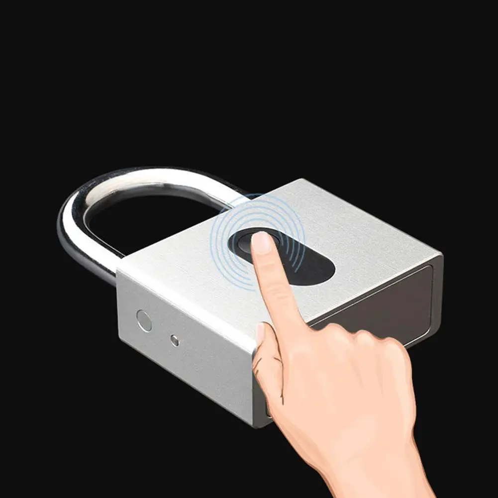 

Waterproof Anti-Theft Smart Keyless Fingerprint Padlock APP Control Door Lock