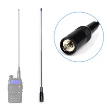 40 см рации Двухдиапазонные антенны Ручной SMA-F771 усиления мягкая антенна УФ ручной двойной-сегмент для Baofeng UV5R