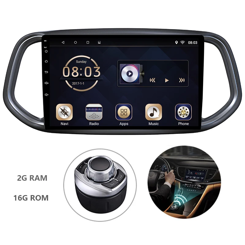 

Android 7.1 1din Car DVD Multimedia Player Autoradio For KIA KX3 2016-2018 GPS Navigation System With Carplay Mirror Link